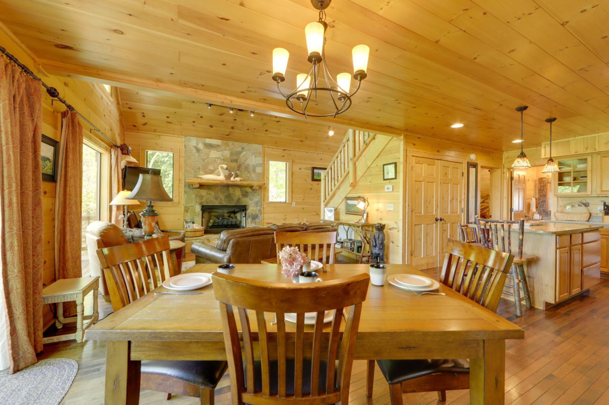 Bryson City Cabin With Hot Tub And Mountain Views! Ngoại thất bức ảnh