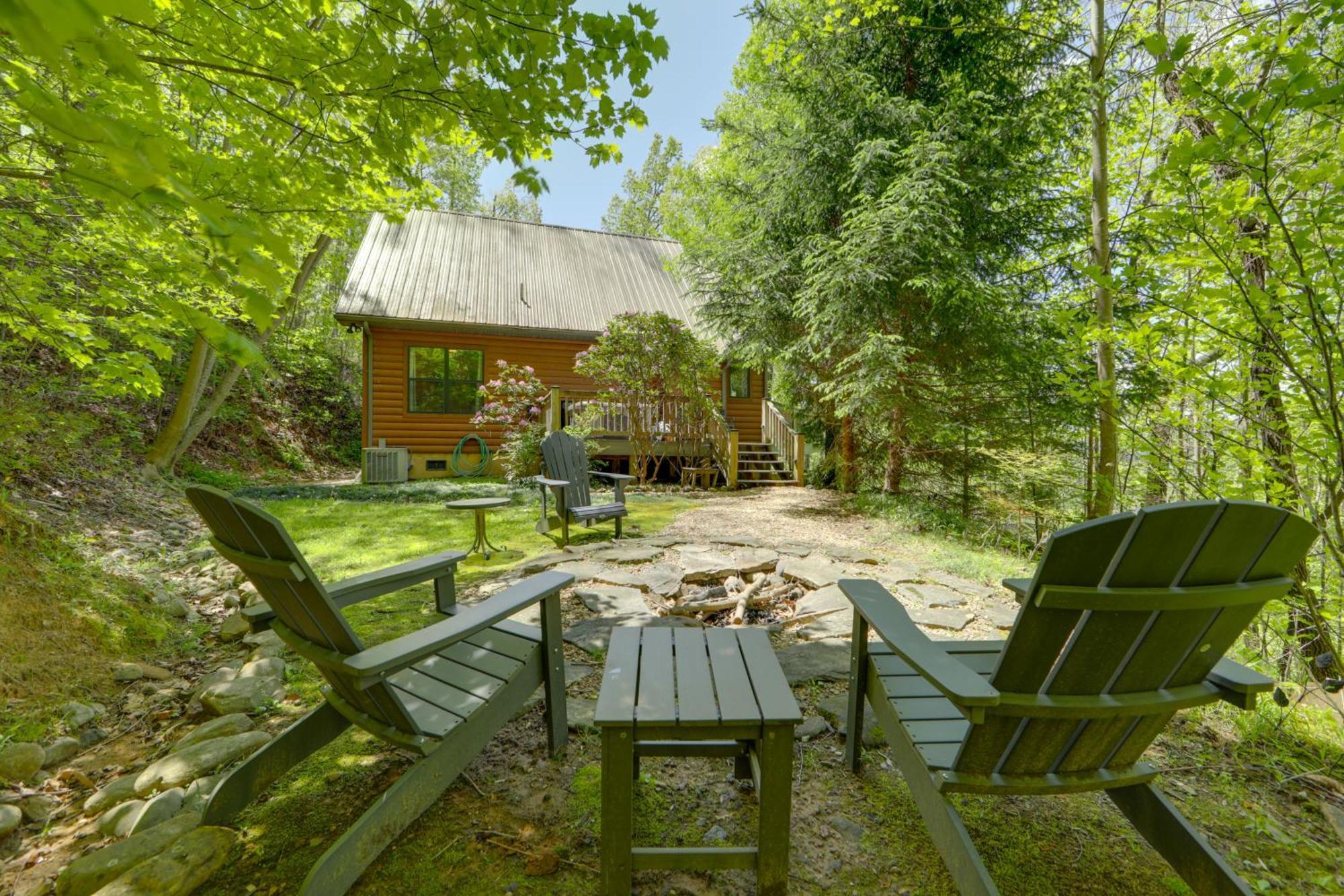 Bryson City Cabin With Hot Tub And Mountain Views! Ngoại thất bức ảnh