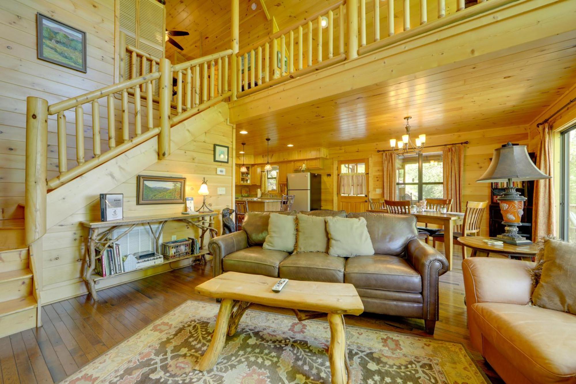 Bryson City Cabin With Hot Tub And Mountain Views! Ngoại thất bức ảnh